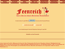 Tablet Screenshot of feenreich.info